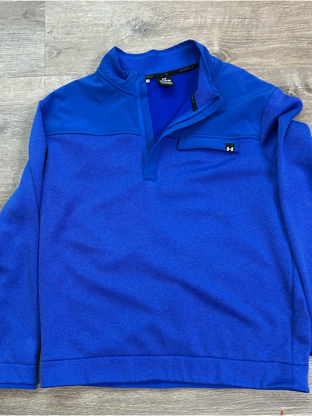Under Armour Men’s Royal Blue Quarter-Zip Pullover